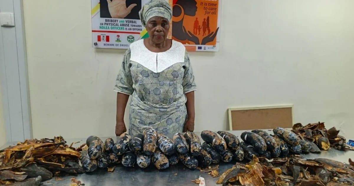 Nigerian-British Grandma Nabbed by NDLEA with 13kg Cocaine in Plantain Disguise at Lagos Airport