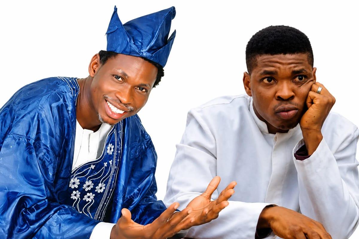 Woli Agba performing on stage