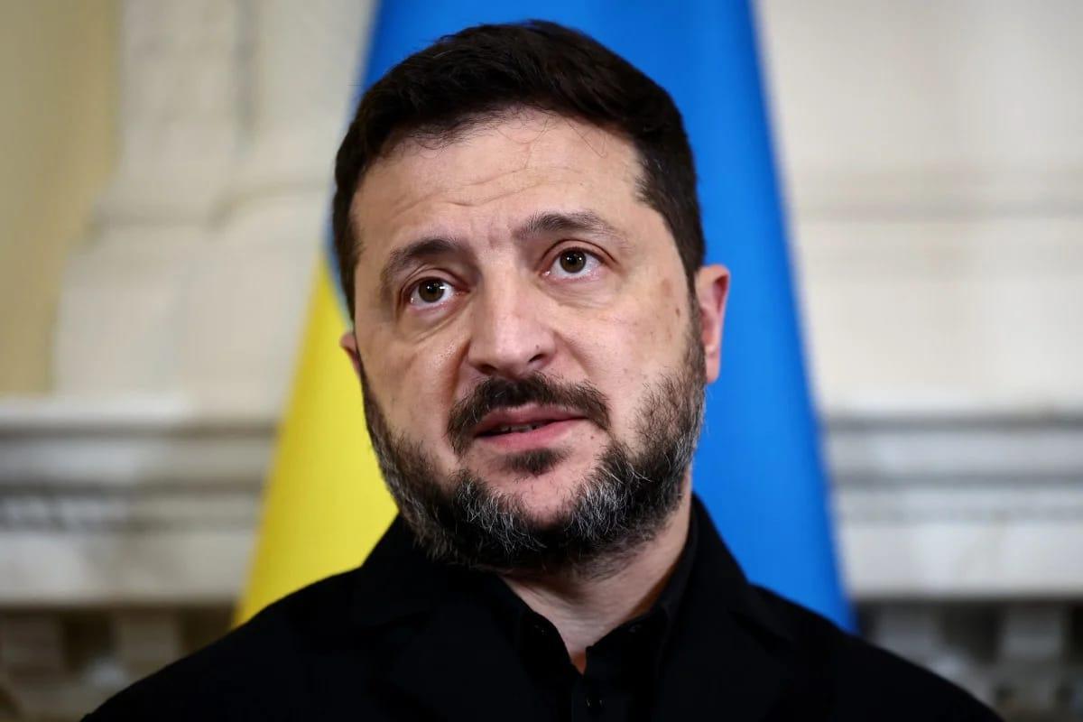 President Volodymyr Zelensky during a meeting in London, October 2026.