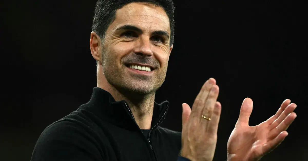 Arsenal's Arteta Hits 250 Matches, Climbs to Fourth in EPL Win Percentage