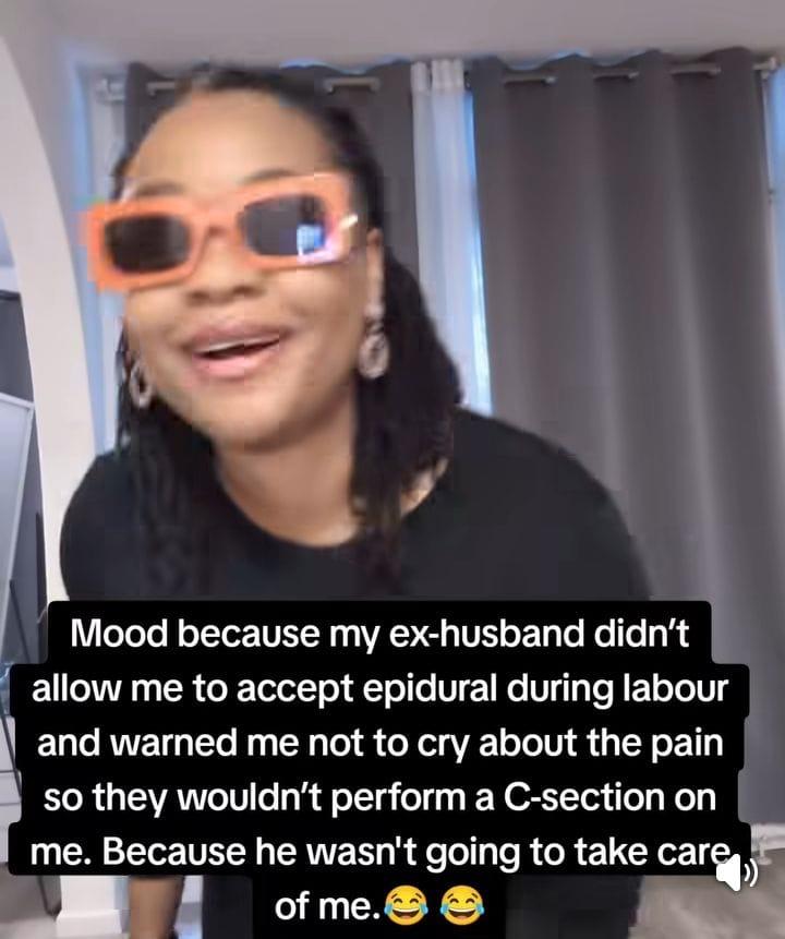 Chinonso Onuoha, a Nigerian mother, sharing her personal story on social media.