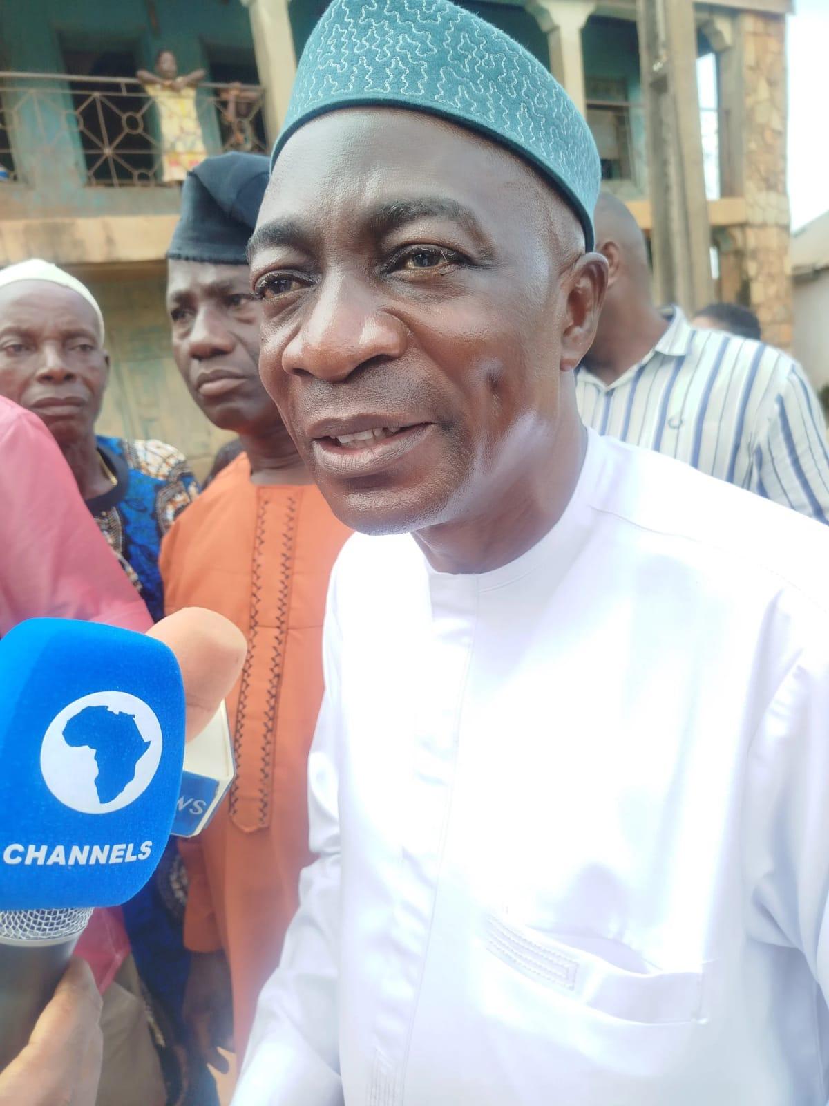 Senator Yemi Adaramodu, representing Ekiti South Senatorial District.