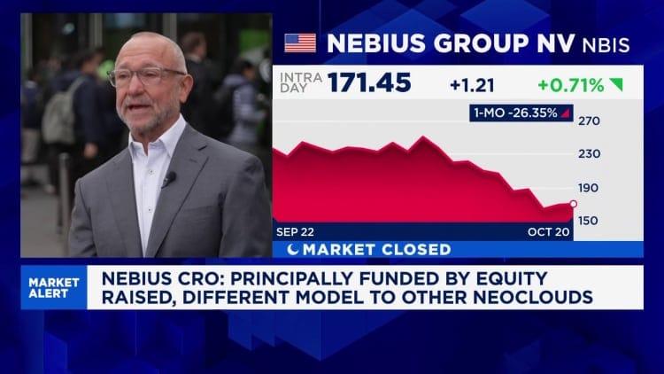 Marc Boroditsky, Chief Revenue Officer of Nebius, discussing data center investments.