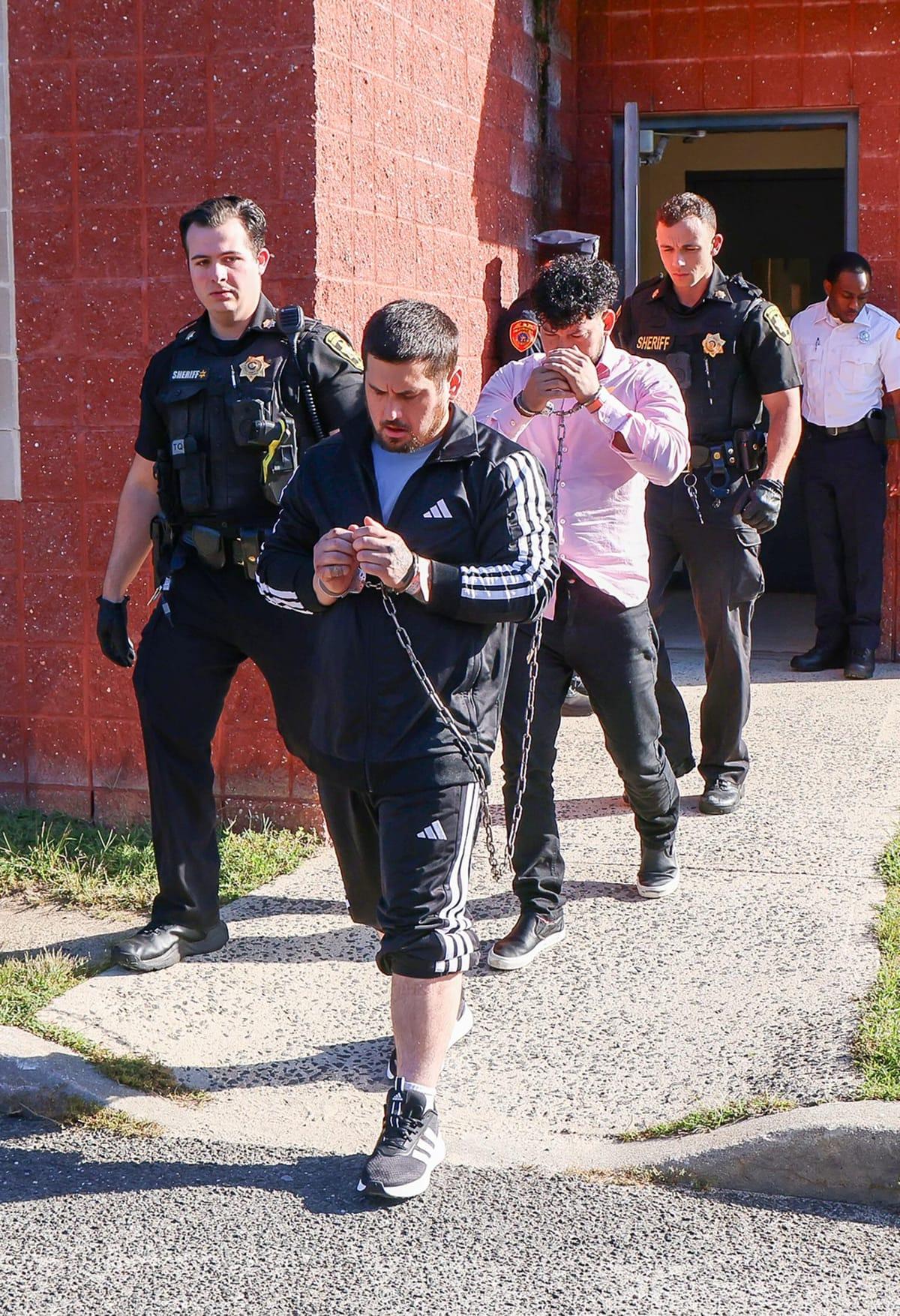 A close-up of Sage Arias-Brown during his court appearance.