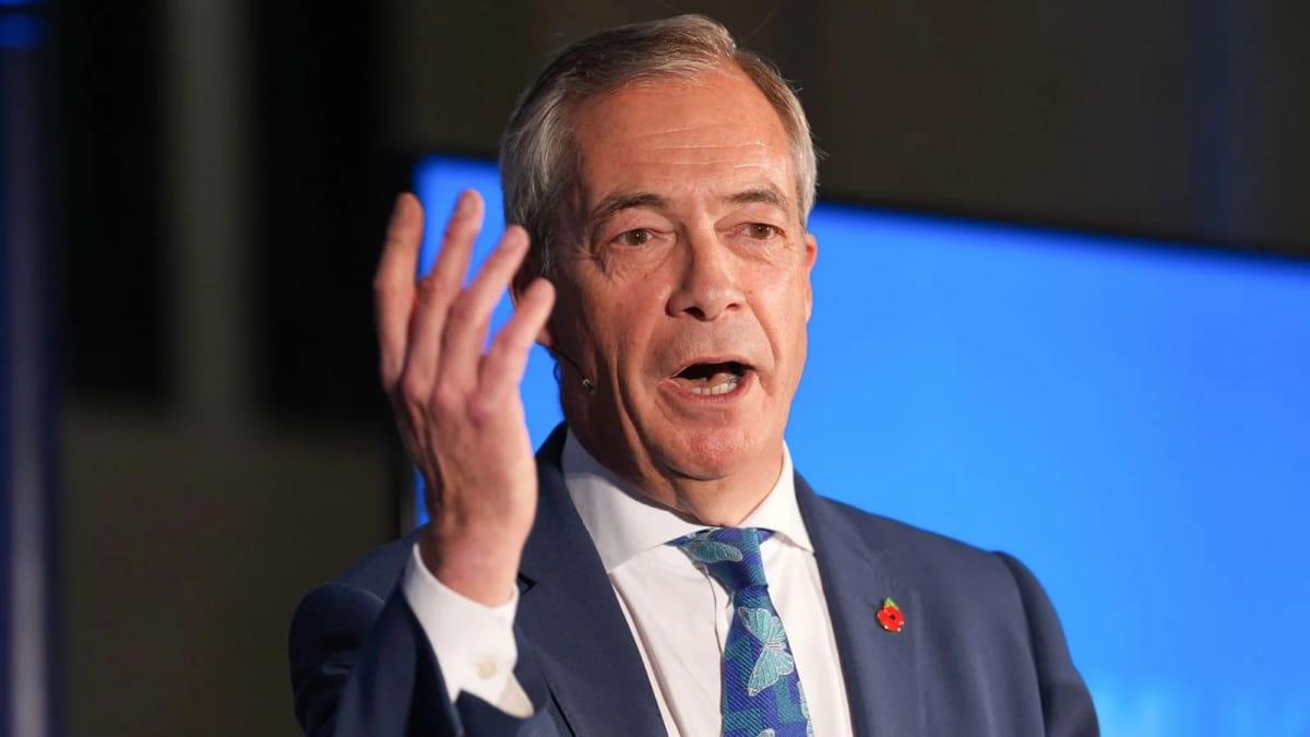 UK political figure, Nigel Farage.