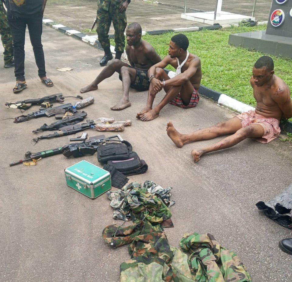 Nigerian Army Cracks Down on Notorious Gang, Recovers Stolen Arms in Delta, Rivers States