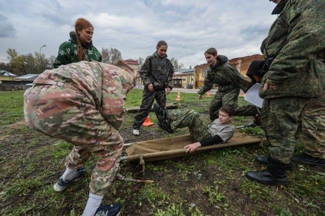 Construction of a new Russian military base near Finland's eastern border