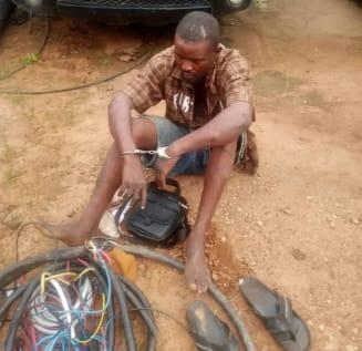 NSCDC Nabs Suspect Over Telecom Mast Vandalism in Anambra
