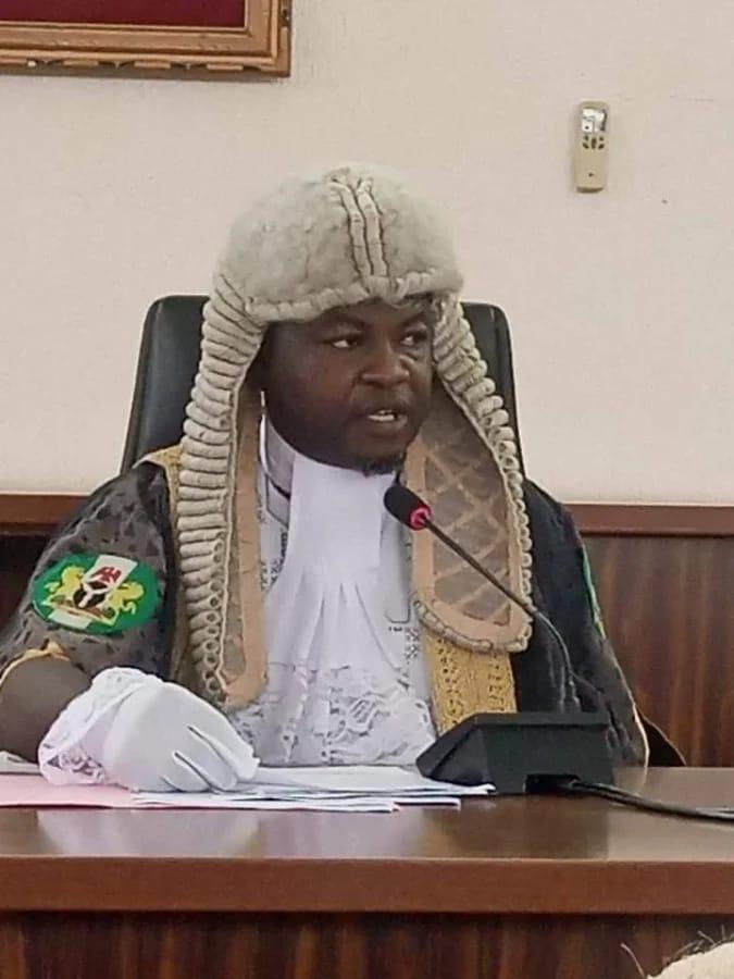 Speaker Bathiya Wesley of the Adamawa State House of Assembly.