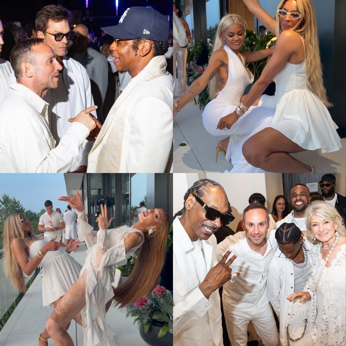 Michael Rubin's Hamptons White Party: A-List Stars Kick Off July 4th Celebration Early