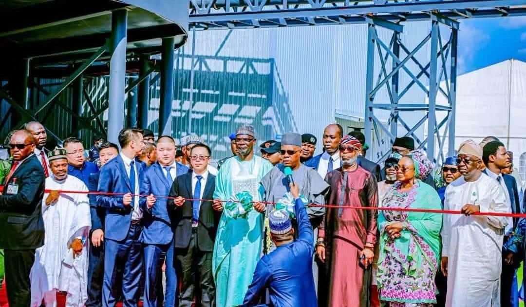 Tinubu Commissions West Africa's Biggest Lithium Plant in Nasarawa