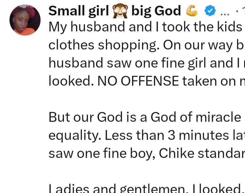 Wife's Playful Attempt to Annoy Husband After His Stare Backfires