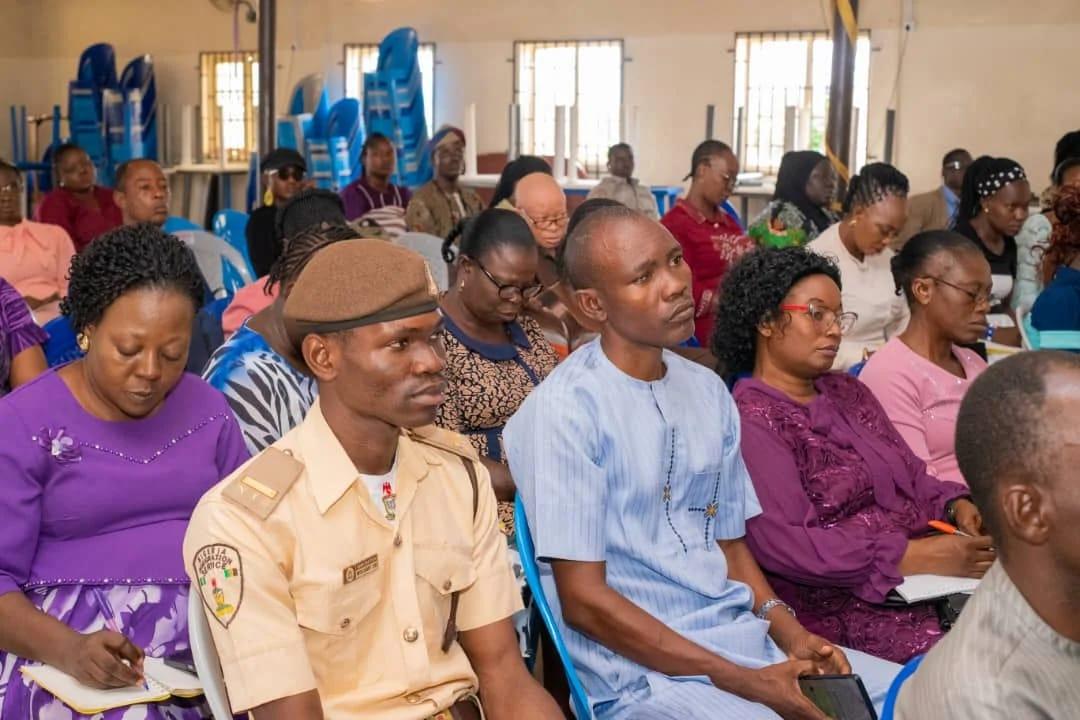 Public health awareness materials on Ebola and Diphtheria prevention displayed in Ekiti State.