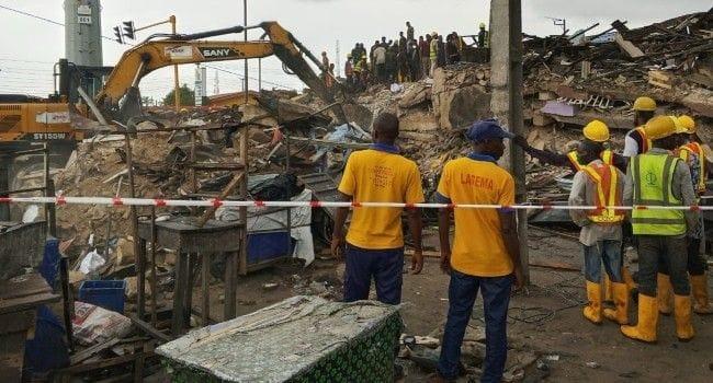 Lagos Building Collapse: Ten Residents Saved in Alakija