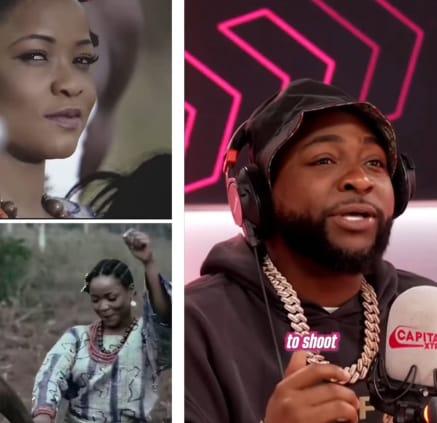 Davido Reveals Unexpected Casting for Hit Song 'Aye' Video