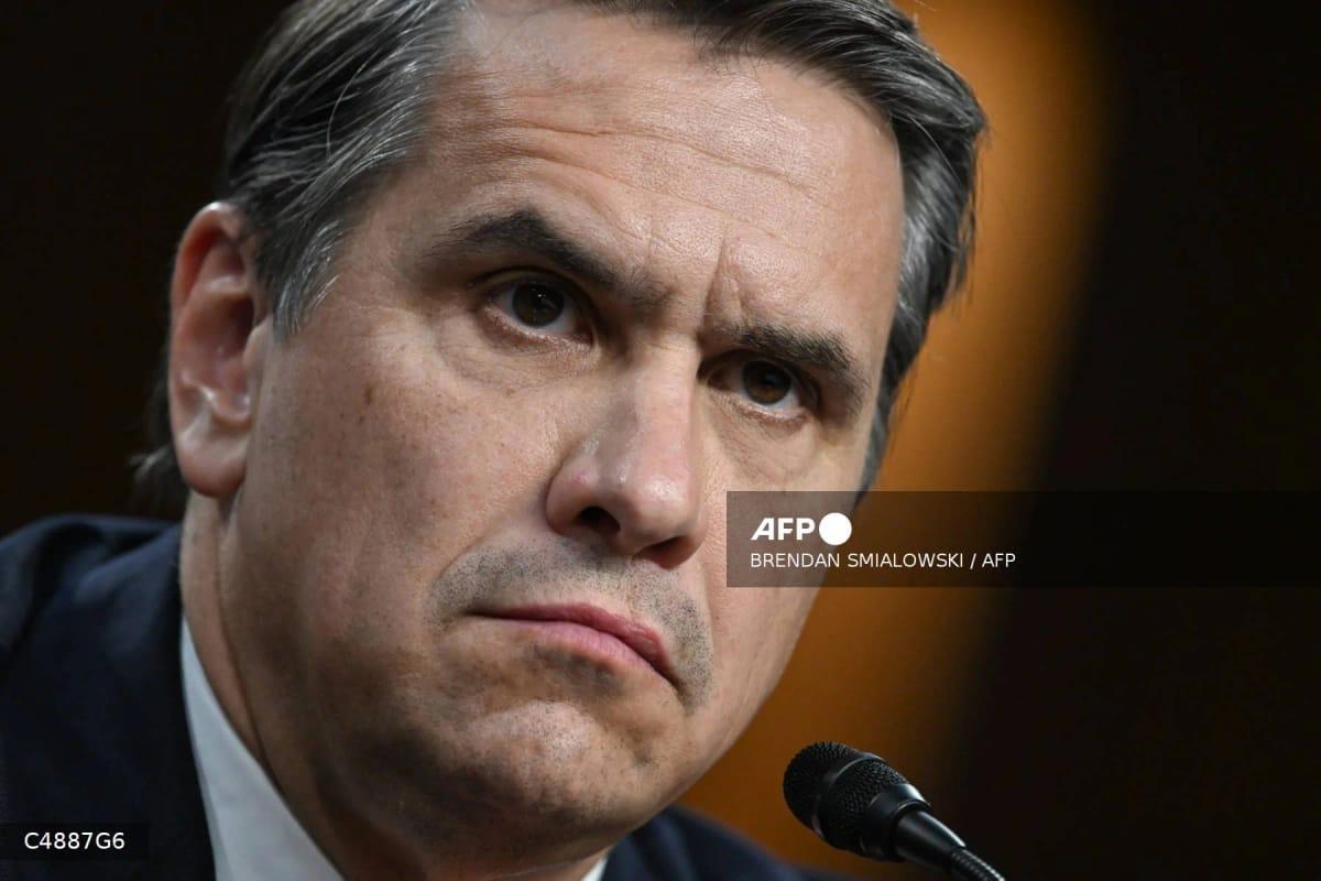 Acting US Attorney General Todd Blanche testifies during a Senate Judiciary Committee hearing