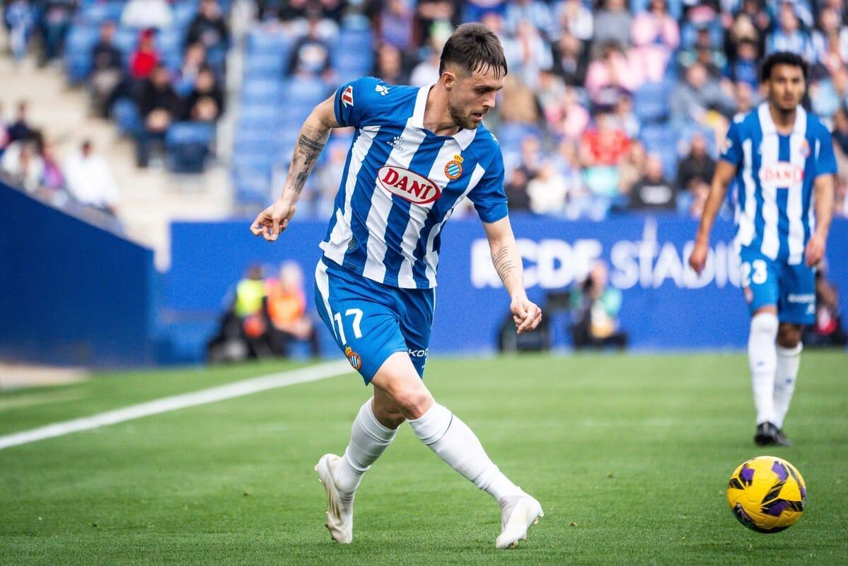 Pre-match graphic for Espanyol vs Atlético Madrid fixture.