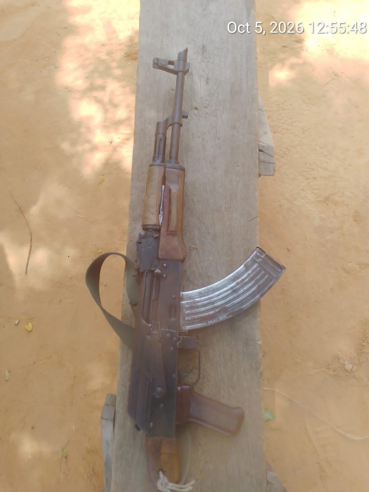 Troops during an operation against insurgents in Nigeria.