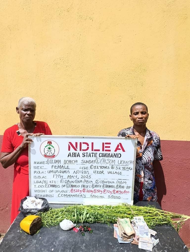 NDLEA Busts Drug Rings: 83-Year-Old Grandma, South African Woman Nabbed in Separate Operations