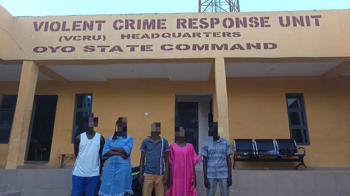 Ibadan Human Trafficking Ring Busted: Oyo Police Rescue Five Congolese