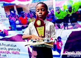 Eight-Year-Old Chinemelum Chinonso Crowned Orumba Spelling Bee Champion
