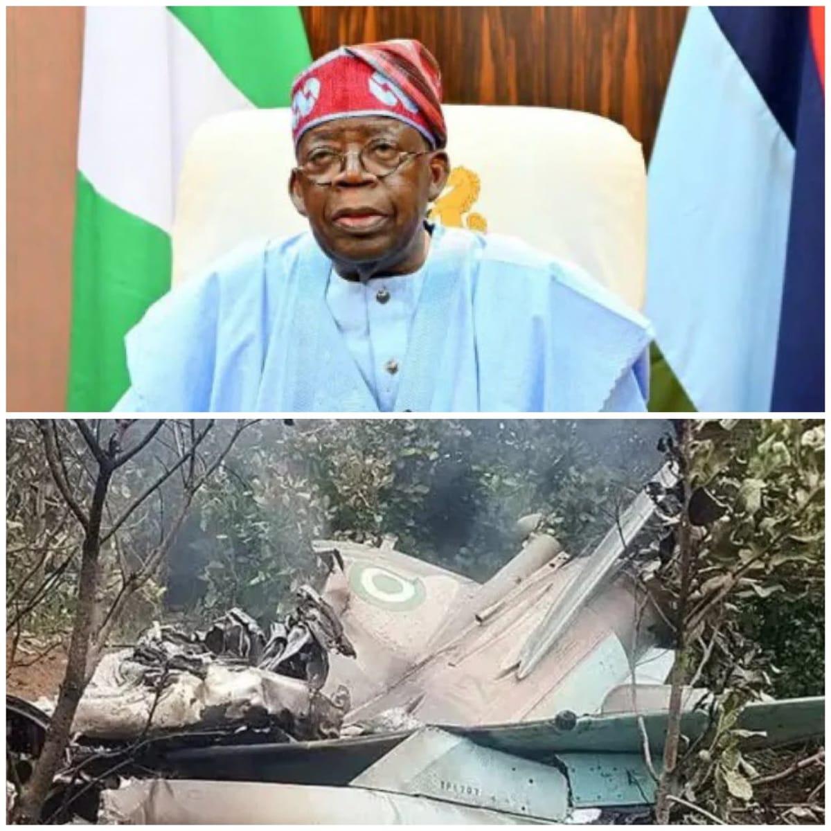 Ondo Military Plane Crash Prompts Three-Day National Mourning by President Tinubu