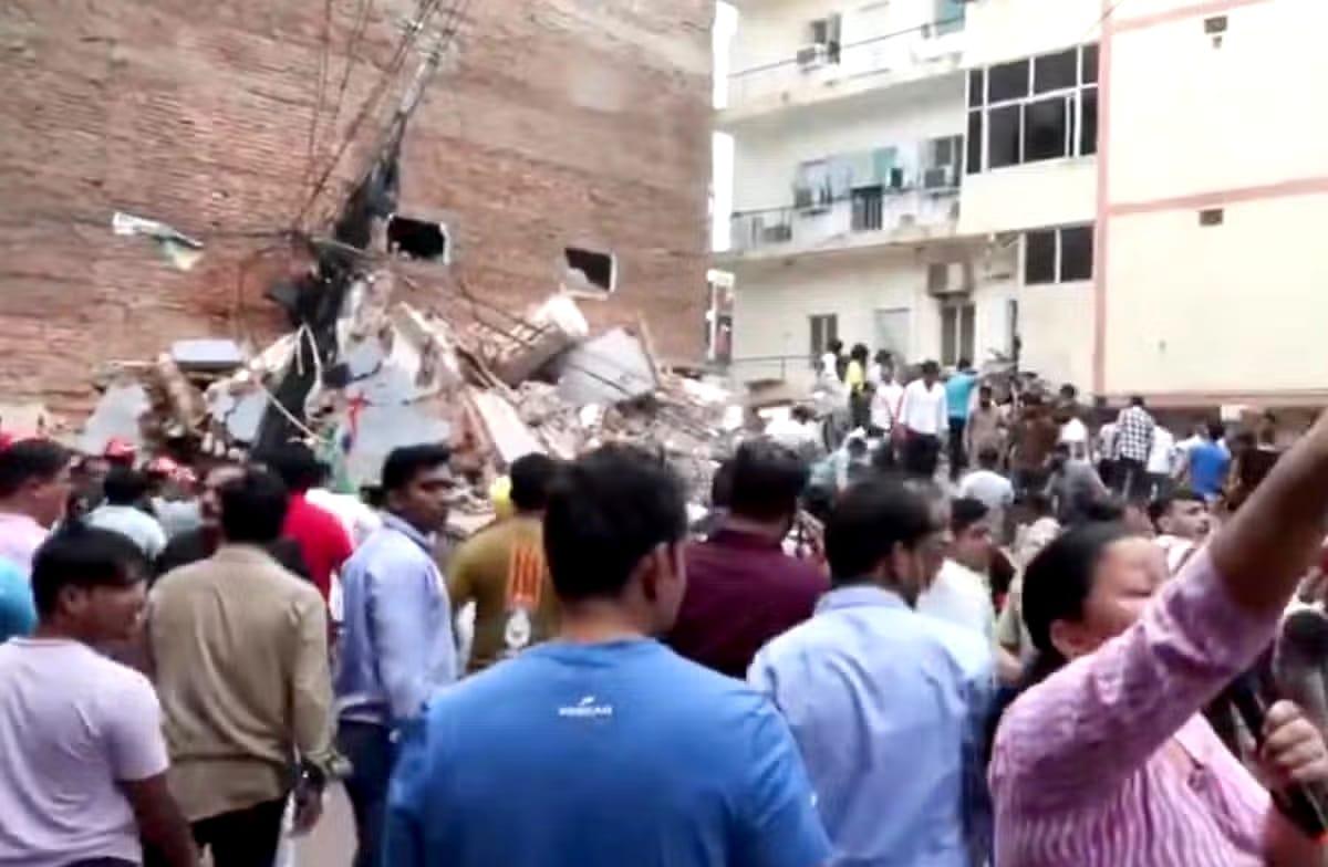 Six Lives Lost, Many Students Feared Trapped in Delhi Hostel Collapse