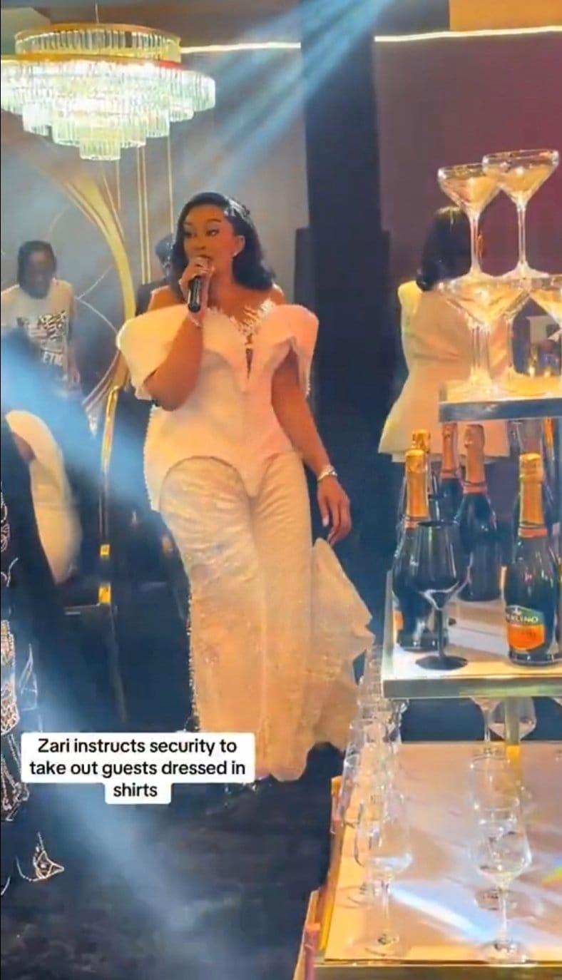 Ugandan Socialite Zari Hassan Ejects Jean-Clad Guests From 46th Birthday Bash