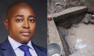 EXCLUSIVE(SAHARA REPORTERS): Enugu Deputy Governor's Hometown Residents Battle Filthy Water, Share Stream with Cattle