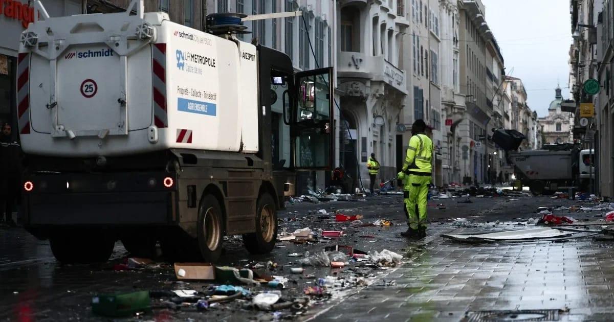 France Grapples with Widespread Unrest After 1,800 Arrests, Massive Damage
