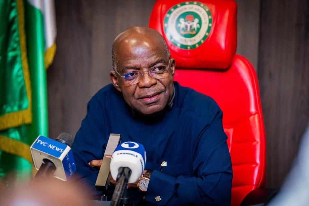 Abia State Governor Alex Otti, whose administration is being sued by Governor Seyi Makinde and the APM.