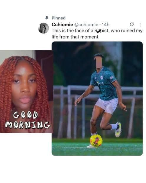 Nigerian Lady Apologizes, Recants Rape Allegation Against Footballer Victor Ebele