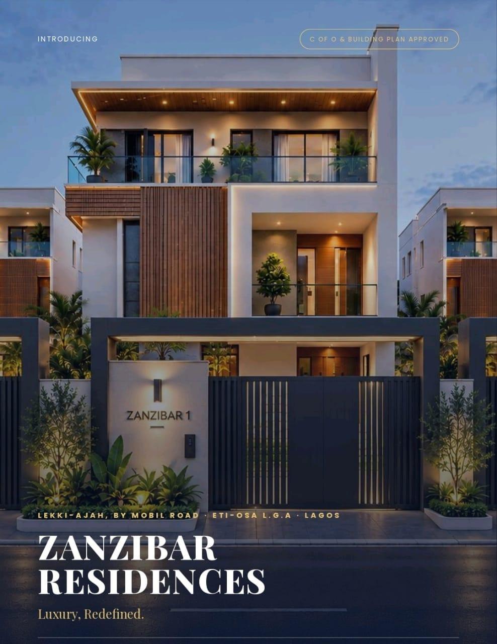 Zanzibar Residences Offers Premium Living in Lekki-Ajah, Lagos