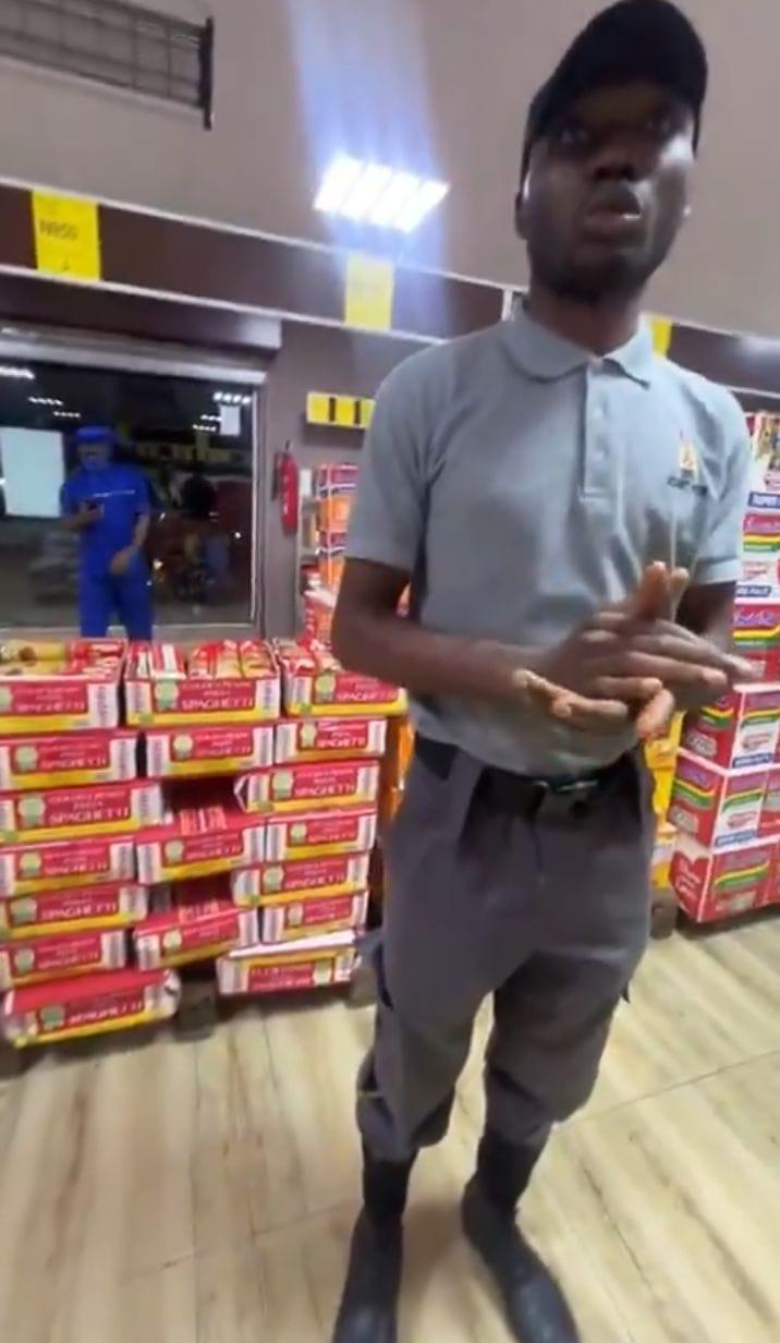Sister's Safety: Nigerian Lady Confronts Security Guard Over Alleged Advances on Minor