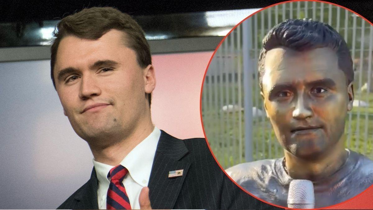 Vandals Target Late Activist Charlie Kirk's Statue at TPUSA Headquarters