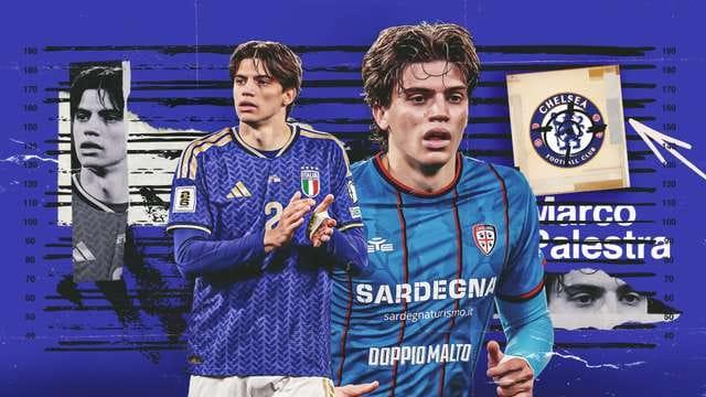 Another graphic featuring Marco Palestra, emphasizing his potential move.