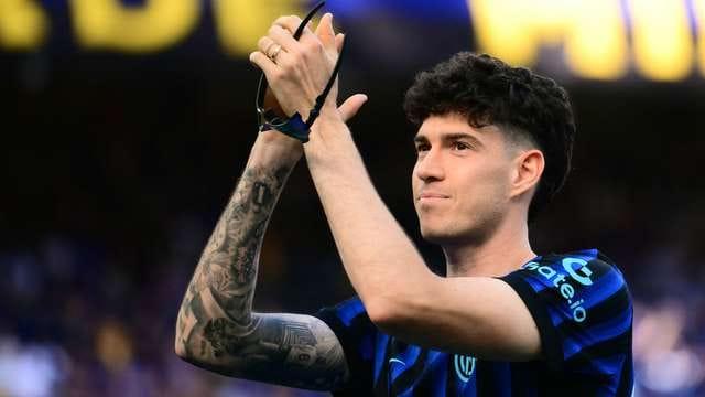 Inter Milan's Alessandro Bastoni, a target for Real Madrid's defense.