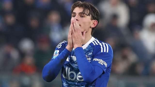 Nico Paz during a match, potentially valued at €60 million.