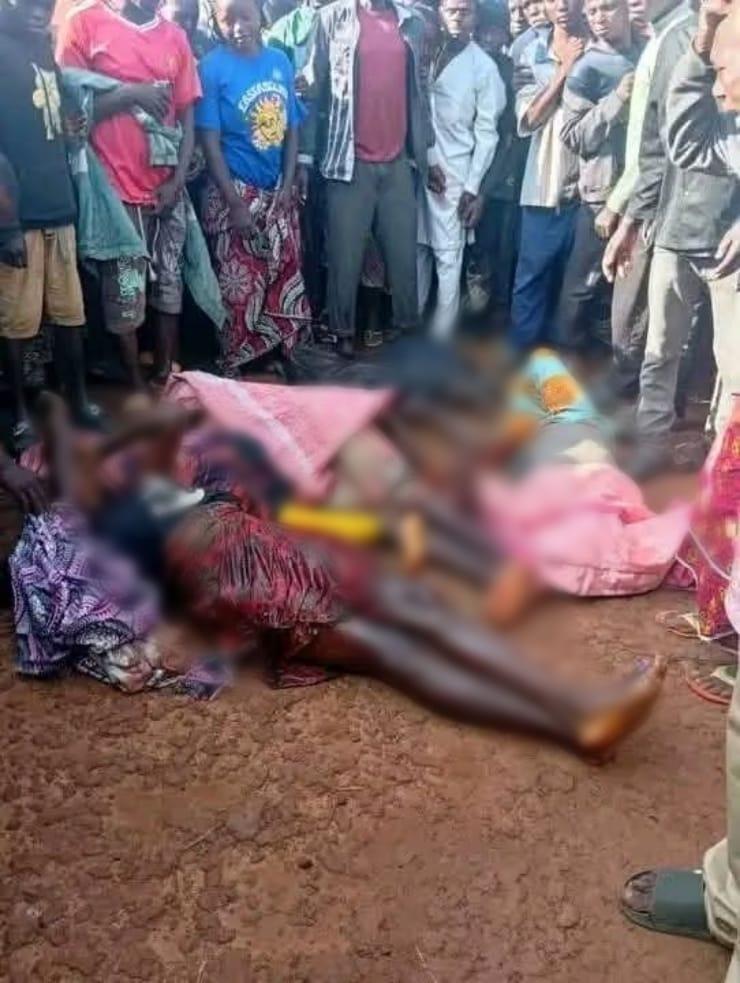 Local residents gather, expressing grief and fear following a security breach in Plateau State.