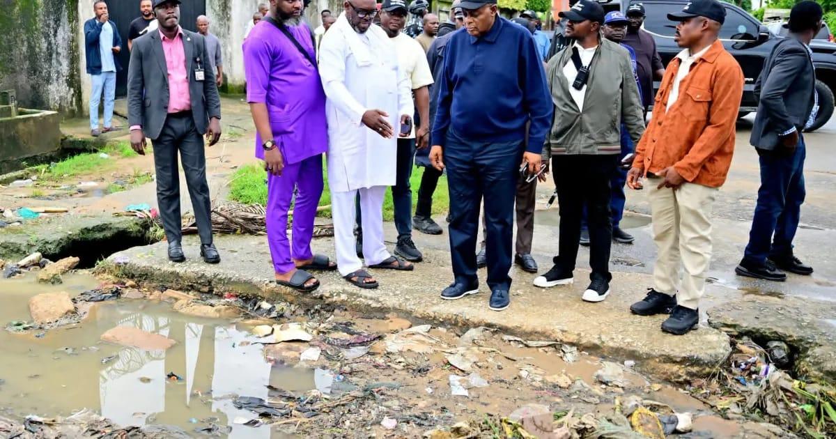 C'River Governor Otu Pledges Support Amidst Calabar Flood Tragedy