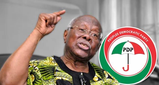 PDP Crisis: Bode George Cautions Against Judicial, Electoral Interference
