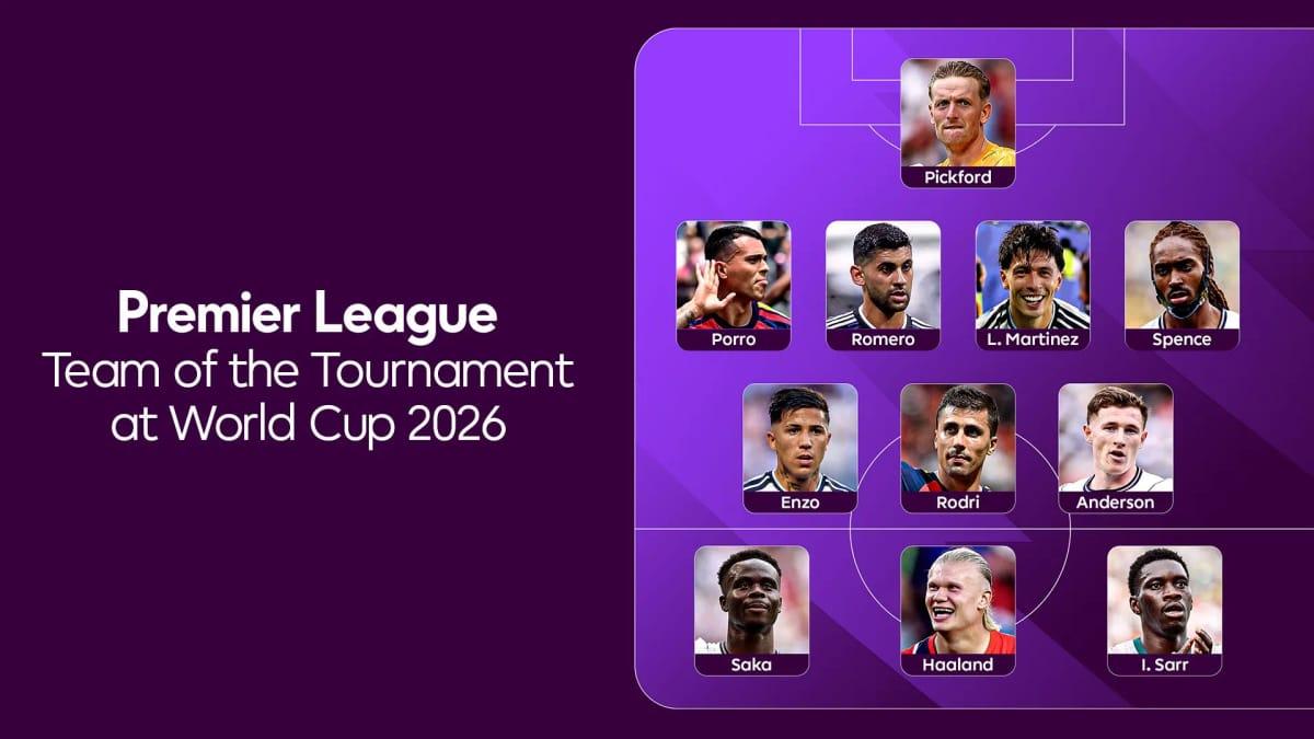 The fan-selected XI includes players from top Premier League clubs