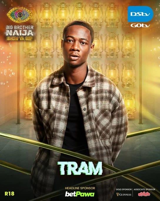 A male contestant from BBNaija Season 11 posing for the camera.
