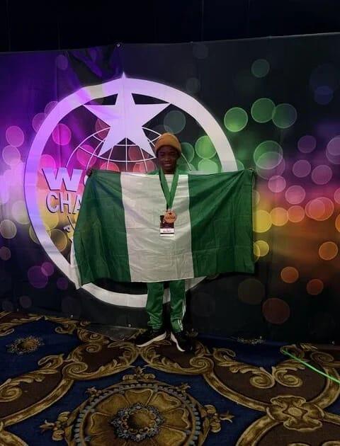 Nigerian Whiz Kid Chibuchi Francis Shines at Global Performing Arts Championship