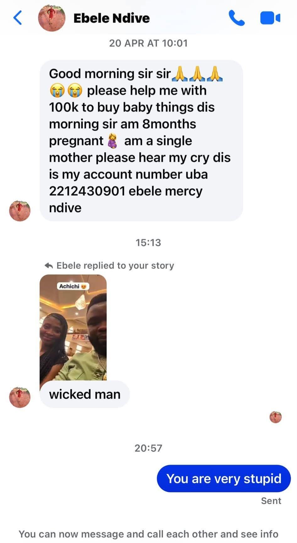 Nigerian Singer, Paschal Nworgu, Clashes with Woman Who Begged Him for N100,000