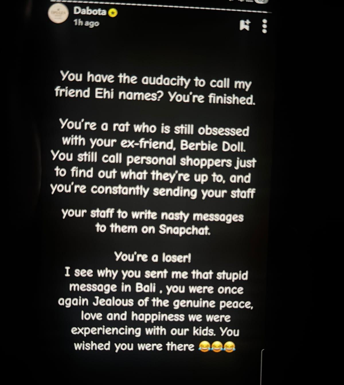 The leaked voice note has sparked intense debate across social media
