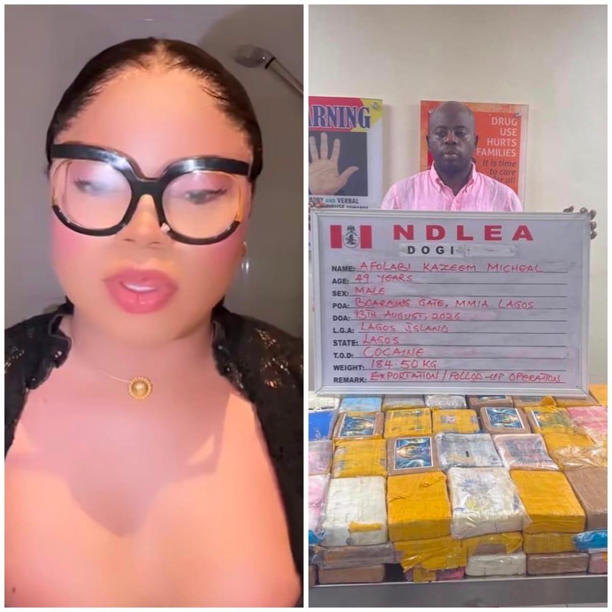 Bobrisky speaking out on social media.