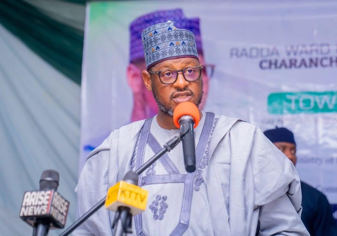 A portrait of Katsina State Governor, Dikko Radda.
