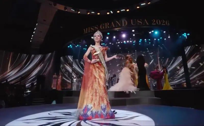 Mekyla Li during a public appearance as Miss Grand USA.