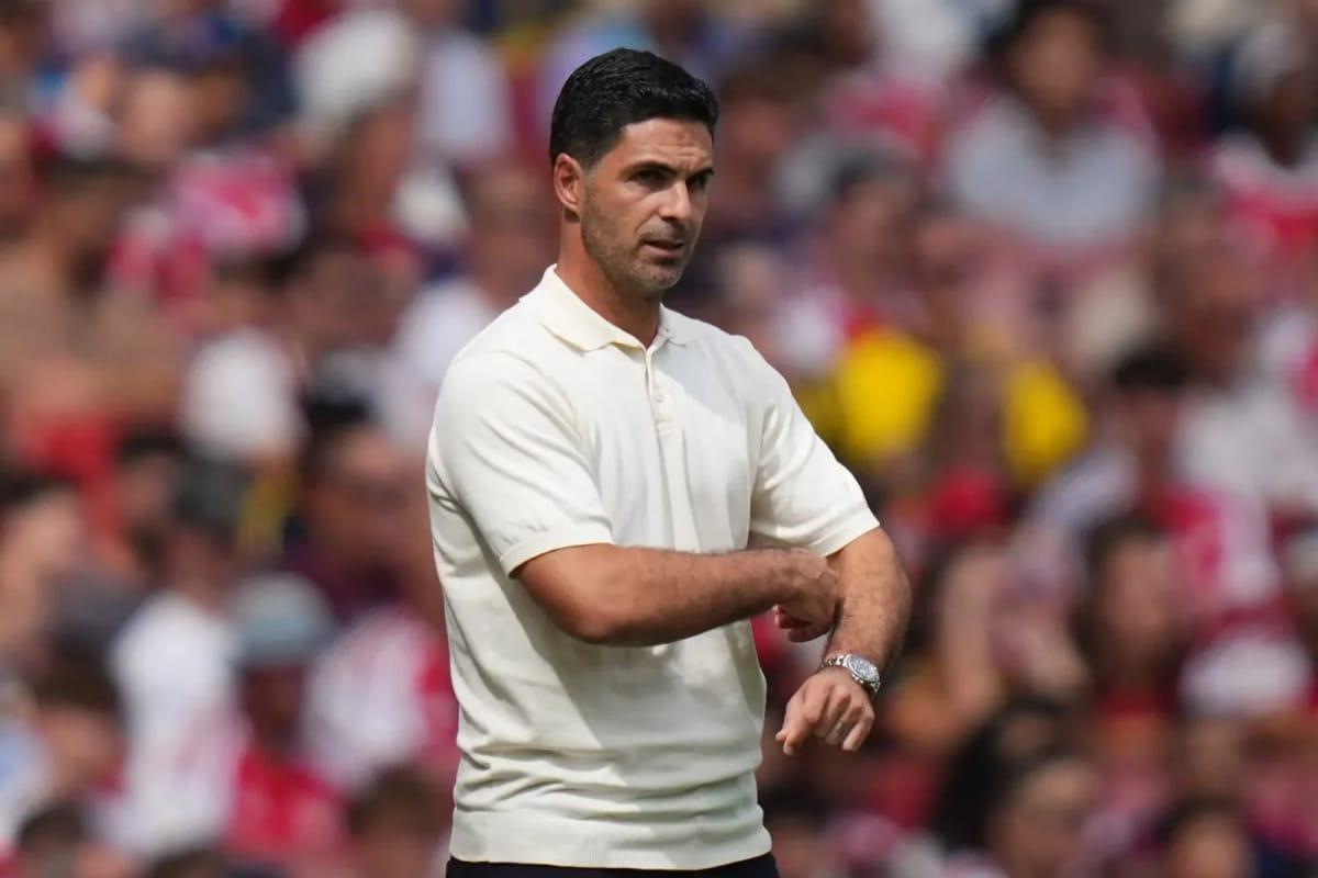 Mikel Arteta, head coach of Arsenal Football Club.